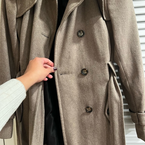 Calvin Klein 55% wool coat - Picture 4 of 10